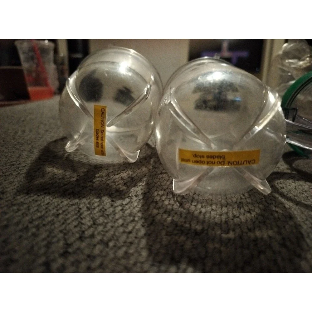 3 Replacement Jar Cups 16 Oz Tall Handle Short Magic Bullet, Blendpar, Blendin